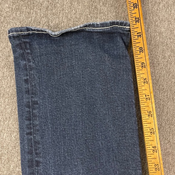 Big Star Hazel Curvy Fit Jeans Women's Size 29L Distressed Bootcut Dark Wash - Picture 10 of 12